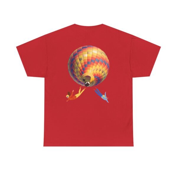 Skydiving Graphic Unisex Heavy Cotton Tee | Jump from the Sky T-Shirt - Image 33