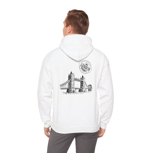 London Bridge Graphic Unisex Hoodie – Cozy & Stylish - Image 3