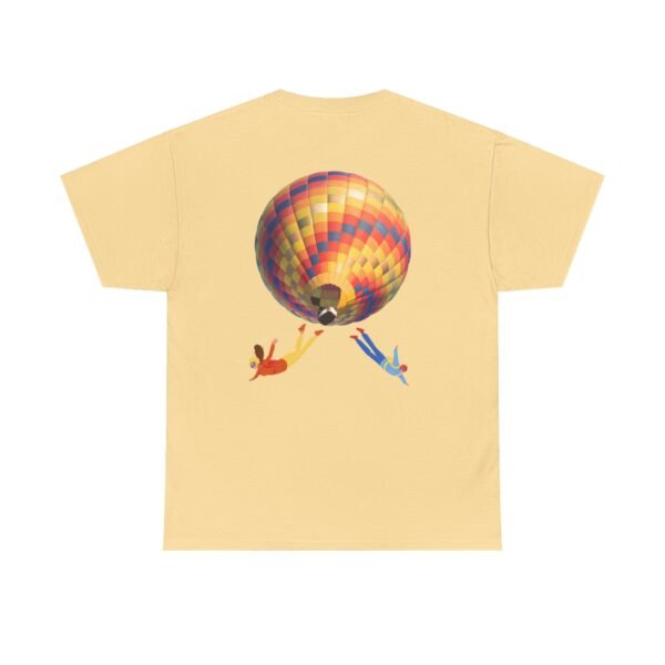 Skydiving Graphic Unisex Heavy Cotton Tee | Jump from the Sky T-Shirt - Image 7