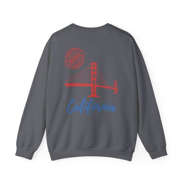 Golden Gate Bridge California Graphic Unisex Crewneck Sweatshirt – Cozy & Durable - Image 16