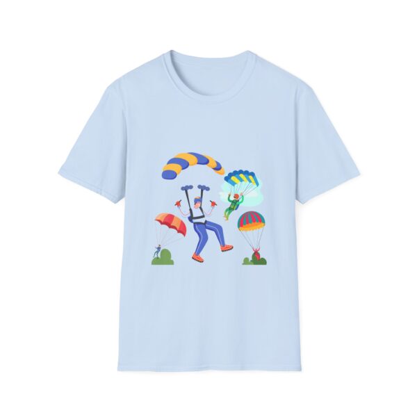Skydiver Extreme Sports Unisex Softstyle T-Shirt – Bold Front Graphic & Soft Comfort - Image 19