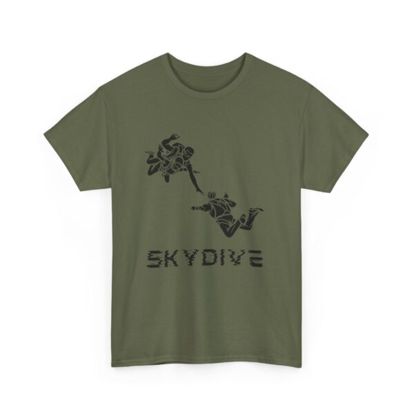 Skydive Unisex Heavy Cotton Tee – Bold Graphic Print & Durable Comfort - Image 14
