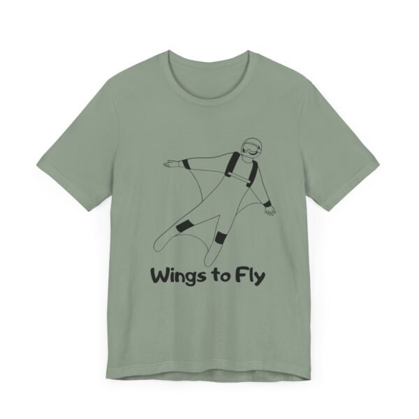 Wingsuit Flying Unisex Jersey Short Sleeve Tee – Extreme Sports & Adventure T-Shirt - Image 32