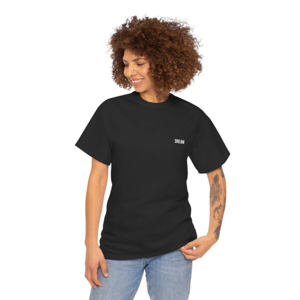 White Dream Unisex Heavy Cotton Tee - Image 3