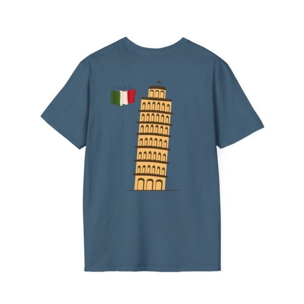 Unisex Soft-Style T-Shirt with Pisa Tower & Italian Flag | Lightweight & Stylish - Image 17