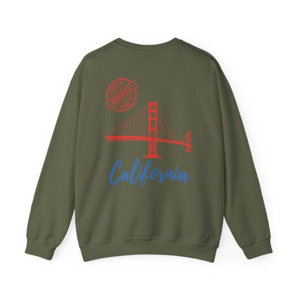 Golden Gate Bridge California Graphic Unisex Crewneck Sweatshirt – Cozy & Durable - Image 12