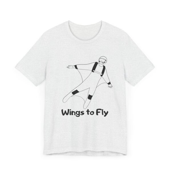 Wingsuit Flying Unisex Jersey Short Sleeve Tee – Extreme Sports & Adventure T-Shirt - Image 10