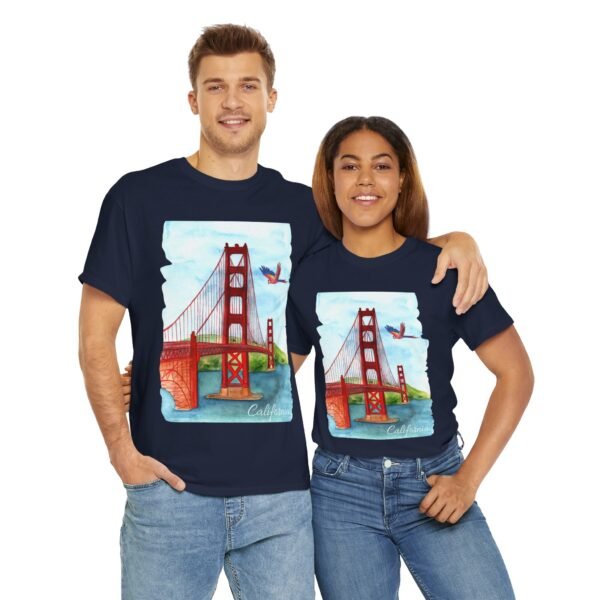 Golden Gate Bridge Graphic T-Shirt – Comfortable & Sustainable Cotton Tee - Image 19