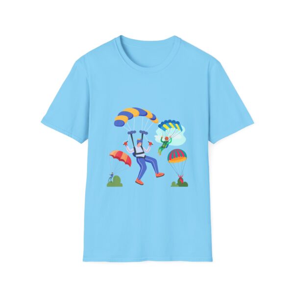 Skydiver Extreme Sports Unisex Softstyle T-Shirt – Bold Front Graphic & Soft Comfort - Image 18