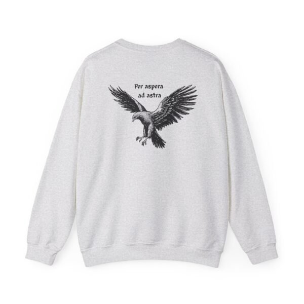 Per Aspera Ad Astra - Eagle Graphic Unisex Crewneck Sweatshirt - Image 7