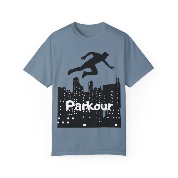 Parkour Unisex Garment-Dyed T-shirt – Freerunning & Urban Sports Graphic Tee - Image 31