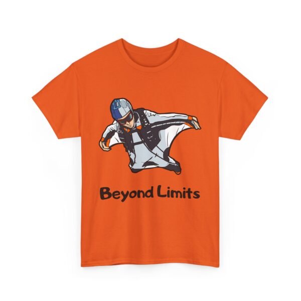 Beyond Limits Unisex Heavy Cotton Tee – Extreme Sports & Adventure T-Shirt - Image 11