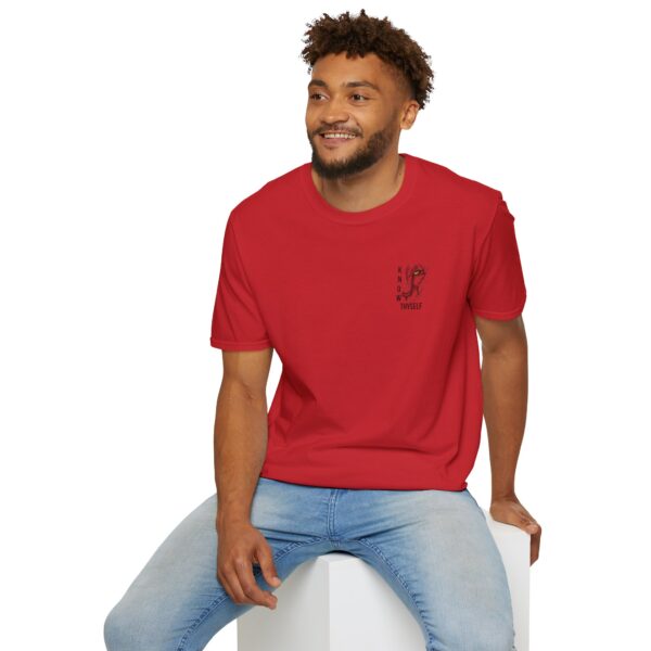 "Know Thyself" Lion Graphic T-Shirt – Unisex Soft-Style, 100% Cotton, Classic Fit, Comfortable Wear - Image 43