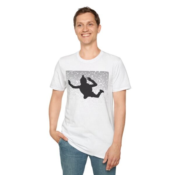 Unisex Softstyle T-Shirt – Skydiver Graphic | Adventure & Freedom Tee - Image 4