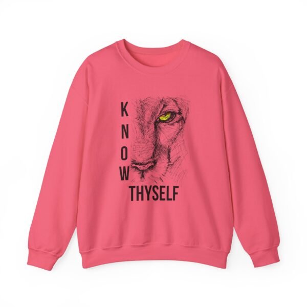 Know Thyself Unisex Heavy Blend Crewneck Sweatshirt – Bold Lion Graphic - Image 41