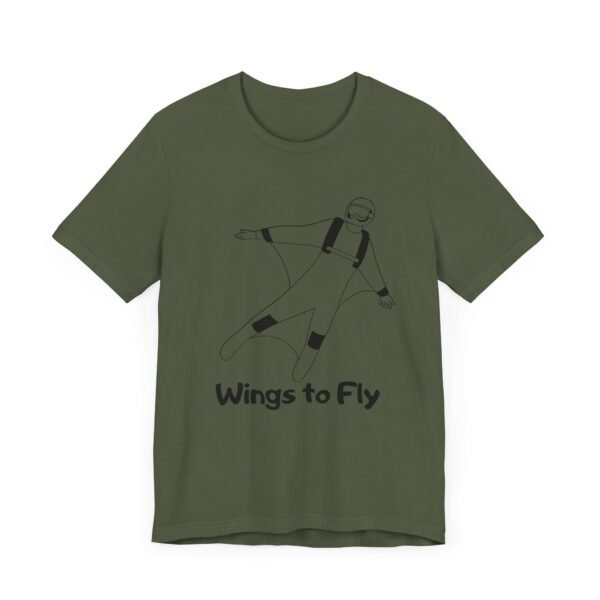 Wingsuit Flying Unisex Jersey Short Sleeve Tee – Extreme Sports & Adventure T-Shirt - Image 34