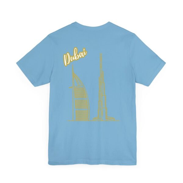 Gold Dubai Graphic Unisex T-Shirt – Luxury & Comfort - Image 8