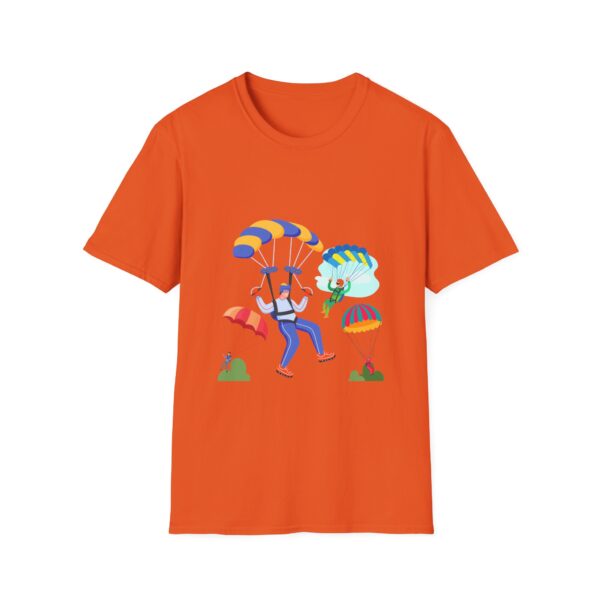 Skydiver Extreme Sports Unisex Softstyle T-Shirt – Bold Front Graphic & Soft Comfort - Image 10