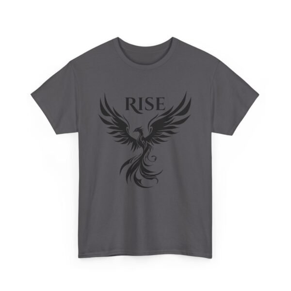 Phoenix Rise  Unisex Heavy Cotton Tee  – Bold & Inspirational Graphic Tee - Image 42