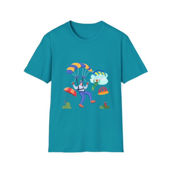 Skydiver Extreme Sports Unisex Softstyle T-Shirt – Bold Front Graphic & Soft Comfort - Image 16