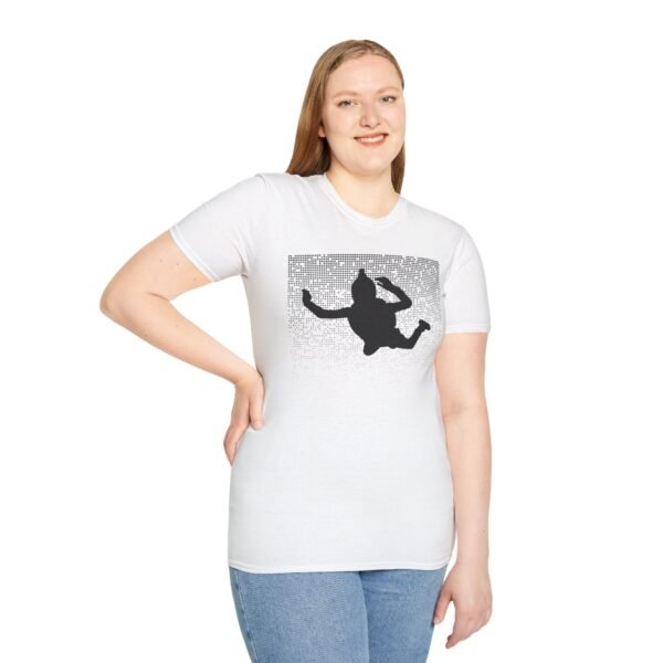 Unisex Softstyle T-Shirt – Skydiver Graphic | Adventure & Freedom Tee - Image 3