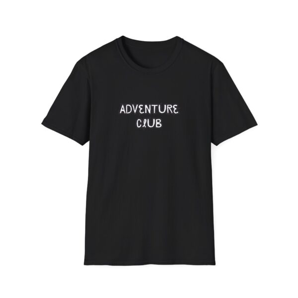 Adventure Club Unisex Softstyle T-Shirt – Sleek Front Print - Image 7