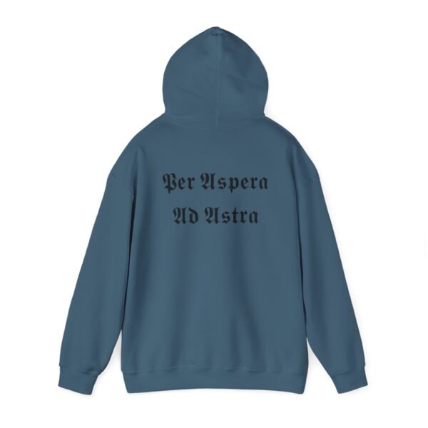 Per Aspera Ad Astra - Gothic Heavy Blend Hooded Sweatshirt - Image 29