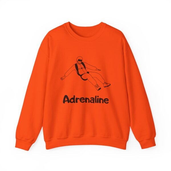 Adrenaline Skydiver Unisex Heavy Blend™ Crewneck Sweatshirt – Extreme Sports & Adventure Apparel - Image 11