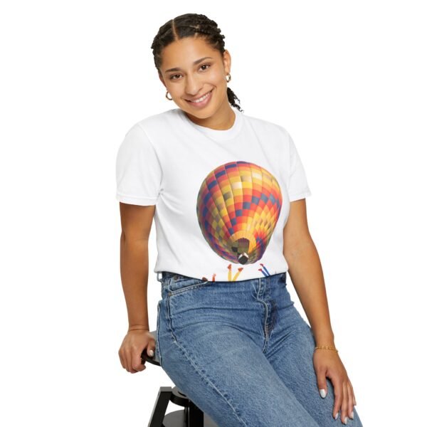 Skydiving Graphic Unisex Garment-Dyed T-Shirt | Jump & Fly Tee - Image 4