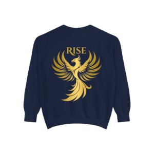 Unisex Phoenix Rise Sweatshirt – Golden Phoenix Design & Luxe Comfort