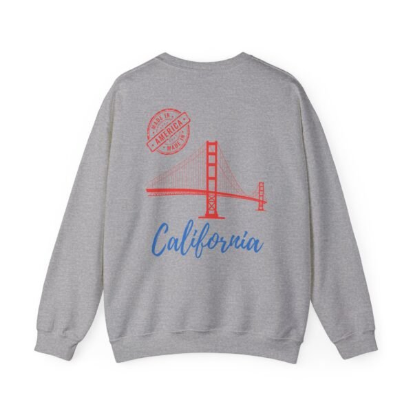 Golden Gate Bridge California Graphic Unisex Crewneck Sweatshirt – Cozy & Durable - Image 8