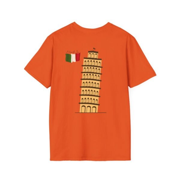 Unisex Soft-Style T-Shirt with Pisa Tower & Italian Flag | Lightweight & Stylish - Image 10