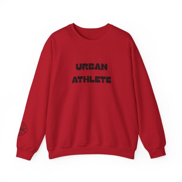 Urban Athlete Crewneck Sweatshirt with "Made in Unique" Sleeve Stamp – Comfortable & Durable - Image 26