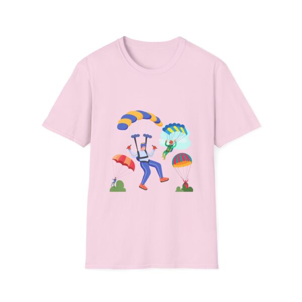 Skydiver Extreme Sports Unisex Softstyle T-Shirt – Bold Front Graphic & Soft Comfort - Image 26