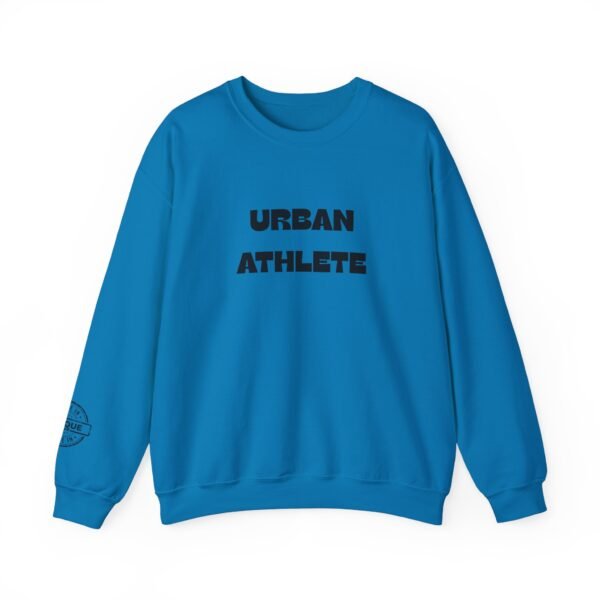 Urban Athlete Crewneck Sweatshirt with "Made in Unique" Sleeve Stamp – Comfortable & Durable - Image 19