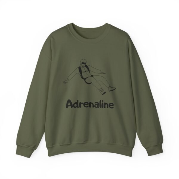 Adrenaline Skydiver Unisex Heavy Blend™ Crewneck Sweatshirt – Extreme Sports & Adventure Apparel - Image 37