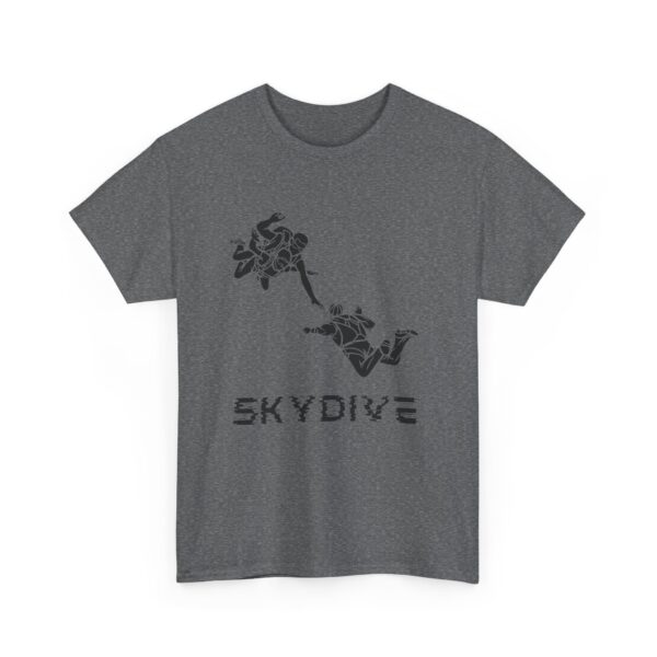 Skydive Unisex Heavy Cotton Tee – Bold Graphic Print & Durable Comfort - Image 18