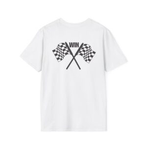Racing Flag Win Unisex Softstyle T-Shirt – Bold Design & Soft Comfort