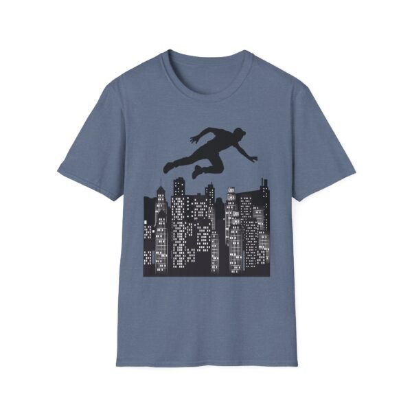 Parkour Unisex Softstyle T-shirt – Freerunning & Urban Sports Graphic Tee - Image 23