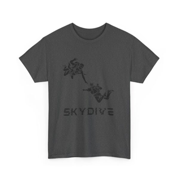Skydive Unisex Heavy Cotton Tee – Bold Graphic Print & Durable Comfort - Image 22