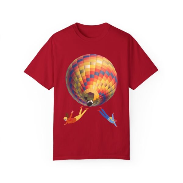 Skydiving Graphic Unisex Garment-Dyed T-Shirt | Jump & Fly Tee - Image 35