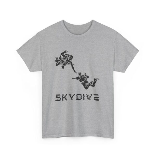 Skydive Unisex Heavy Cotton Tee – Bold Graphic Print & Durable Comfort - Image 42