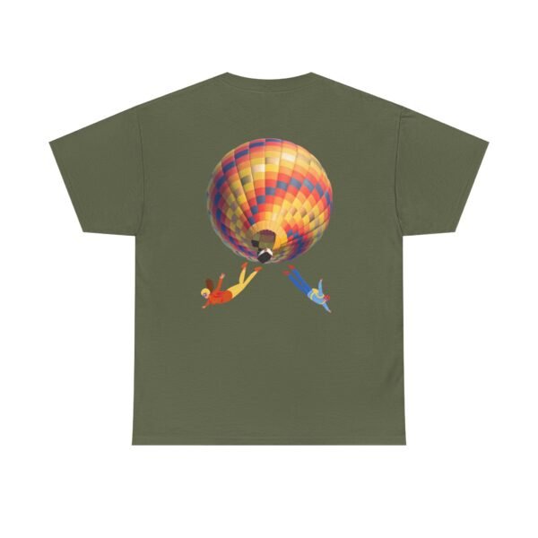 Skydiving Graphic Unisex Heavy Cotton Tee | Jump from the Sky T-Shirt - Image 43