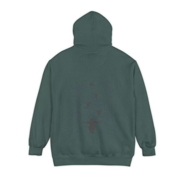 Unisex Garment-Dyed Hoodie with Parkour Graphic Back Print – Extreme Sports & Urban Adventure Style - Image 13