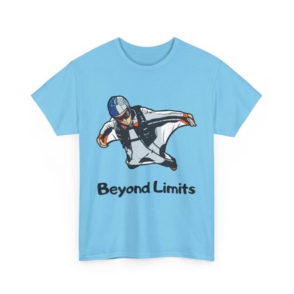 Beyond Limits Unisex Heavy Cotton Tee – Extreme Sports & Adventure T-Shirt - Image 25