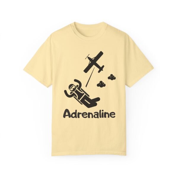 Adrenaline Skydiver Unisex Garment-Dyed T-shirt – Extreme Sports & Adventure T-Shirt - Image 9