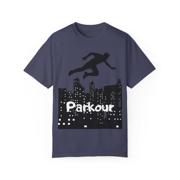 Parkour Unisex Garment-Dyed T-shirt – Freerunning & Urban Sports Graphic Tee - Image 35