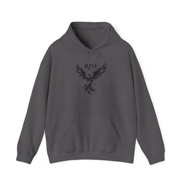 Phoenix 'Rise' Heavy Blend Hooded Sweatshirt - Unisex Motivational Hoodie with Phoenix Graphic - Image 29