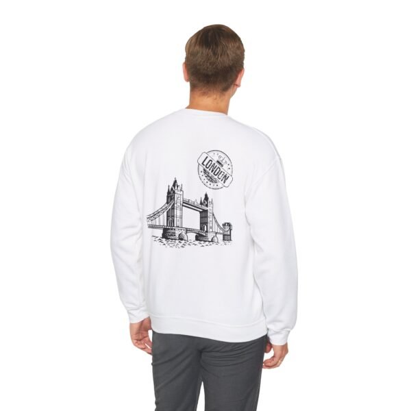 London Bridge Graphic Unisex Crewneck Sweatshirt – Cozy & Durable - Image 3