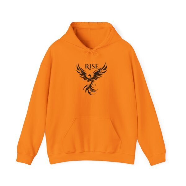 Phoenix 'Rise' Heavy Blend Hooded Sweatshirt - Unisex Motivational Hoodie with Phoenix Graphic - Image 17